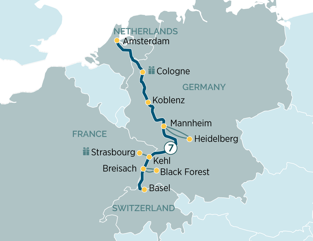 evergreen tours european river cruising
