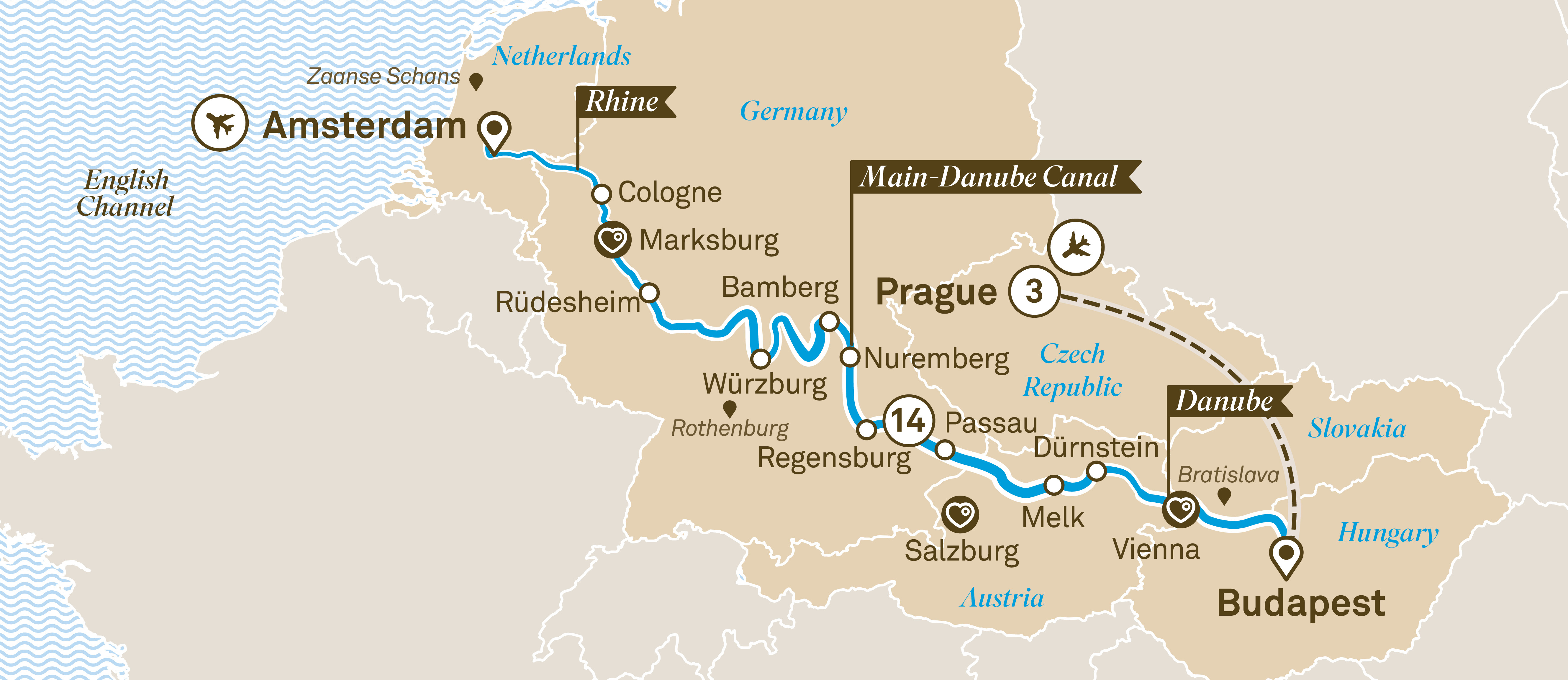 Scenic 18 day Jewels of Europe with Prague